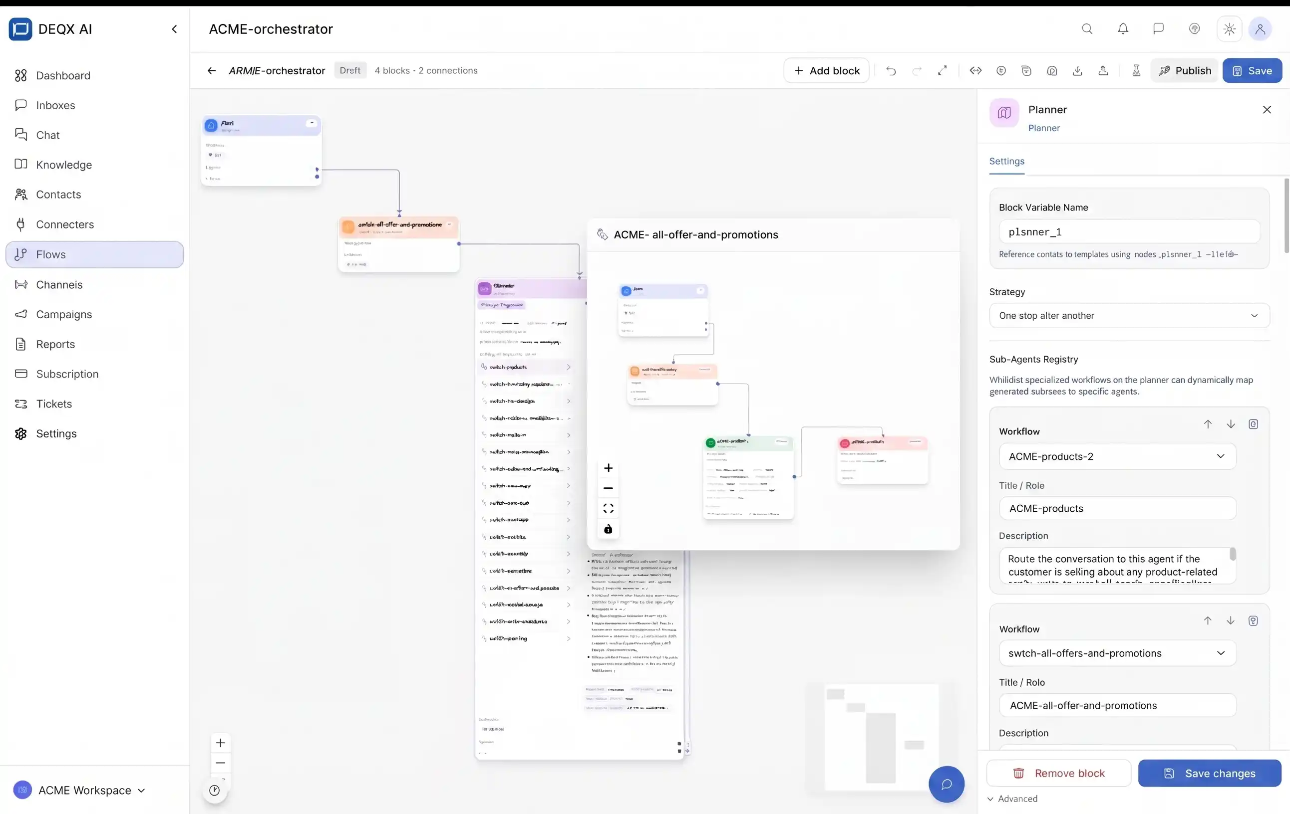 workflow builder